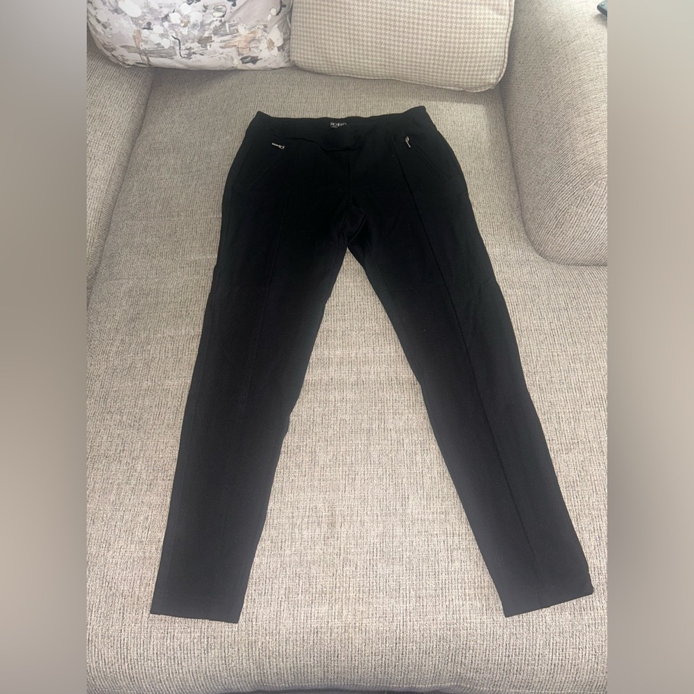 Soho Black Women's Dress Pants - Tailored Slim Leg
